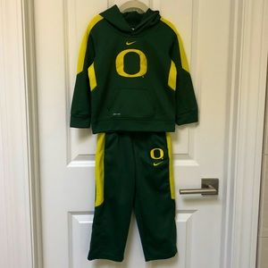 3T Nike Dri-fit U of O Ducks Tracksuit